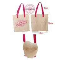 ราคา ของแท้ LANCOME Declaring Happiness Tote Bag (901596542)