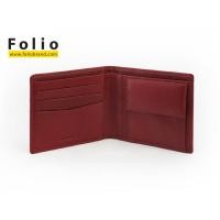 ราคา FOLIO Myra Coin Pocket Wallet กระเป๋าสตางค์ใบสั้น หนังแพะแท้ บริการปั้มชื่อฟรี (985678589)
