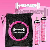 ราคา HEMMER PINK LIMITED EDITION เชือกกระโดด สีชมพู เชือกใหญ่พิเศษ SPEED JUMP ROPE (15176608780)
