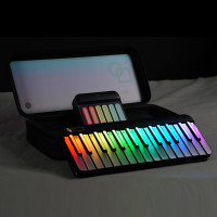 ราคา XIAOKOA PopuPiano Smart Portable Piano Smart Portable Piano MIDI Controller Smart LED Keyboard แผ่นคอร์ดที่มีประสิทธิภาพ (16588465908)