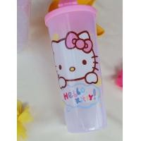 ราคา แก้วน้ำลายการ์ตูน แก้วน้ำ แก้วน้ำพลาสติก แก้วน้ำการ์ตูน แก้วน้ำพลาสติก Hello Kitty ขนาด 450 ML (17484123544)