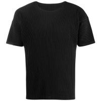 ราคา Issey Miyake HOMME PLISSE Pleated Short Sleeve T Shirt Oversized (19580660361)