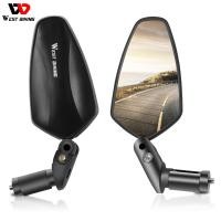 ราคา WEST BIKING Road mtb bicycle 360 MTB หมุนได้จักรยานเสือหมอบ Handlebar กระจกช่วงกว้างการขี่จักรยานเพื่อความปลอดภัยรถจักรยานยนต์กลับสายตากระจก (7763616505)