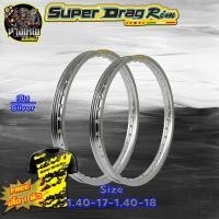 ราคา วงล้อ ล้อโล ล้อกะทะขอบ17 18 ขอบล้อ18 วงล้อ SUPER DRAG RIM ล้อซุปเปอร์แดร๊กริม วงล้ออลูมิเนียมขอบเรียบ 1 20 17 1 40 18 มีสีให้เลือกด้านใน 1 คู่แถมเสื้อ1ตัว (17442416654)