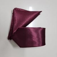 ราคา เนคไท สีแดงเลือดหมู ผ้าไหม มันเงา (20855134005)