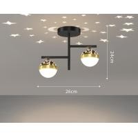 ราคา ห้องโถงทางเดินโคมไฟระย้าขนาดเล็กเรียบง่ายทันสมัยสร้างสรรค์ดาวมงกุฎระเบียงห้องแต่งตัวแสงหรูหราห้องโถงโคมไฟเข้าบ้าน (20850619141)