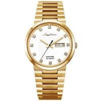 ราคา นาฬิกาข้อมือผู้ชาย RHYTHM Automatic รุ่น A1201S01 เงินหน้าเงิน A1201S02 เงินหน้าขาว A1201S03 ทองหน้าขาว A1201S04 ทองหน้าทอง ขนาดตัวเรือน 38 มม ตัวเรือน สายStainless (20013129825)