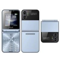 ราคา SERVO Flilo4 Flip Cellphone Four SIM Card GSM Cellular Network Flashlight Speed Dial Magic Voice Foldable Mobile Phone Low Price (20716653436)
