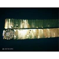 ราคา เข็มขัด เข็มขัดยืดเกล็ดปลาสีทองนพเกล้า เข็มขัดนางรำ เครื่องประดับนางรำ (14781243340)