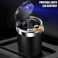 ราคา ที่เขี่ยบุหรี่รถยนต์ที่เขี่ยบุหรี่ในรถพร้อมถ้วยที่เขี่ยบุหรี่รถยนต์ที่ปิดผนึกไฟ LED พร้อมที่เขี่ยบุหรี่ (20164060608)