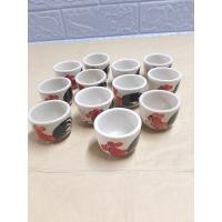 ราคา ถ้วยชา เซรามิค ขนาด5ซม แพ็ค12ชิ้น คละลาย ถ้วย ชา เซรามิค ถ้วยน้ำชา จอกน้ำชา จอกเซรามิค แก้วน้ำชาเล็ก แก้วเซรามิค (19542685824)