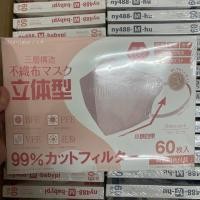 ราคา Manpoแมสผู้ใหญ่ทรงv fit 1กล่อง60ชิ้น (19987329385)