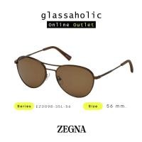 ราคา ลดกระหน่ำ แว่นกันแดด Ermenegildo Zegna รุ่นEZ0098 14W 56 ทรงกลม ดีไซน์นักบิน เท่ๆ ไม่ซ้ำใคร (20759166191)