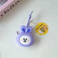 ราคา กระเป๋าใส่เหรียญ line Friends บราวน์แบร์โคนี่กระต่ายแซลลี่กระเป๋าเก็บหูฟังบลูทูธซิลิโคนมีซิปขนาดมินิ (19863483598)