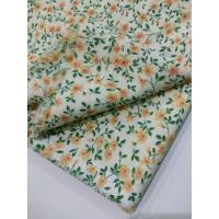 ราคา ผ้าไหมอิตาลี ลายพลุดอกไม้ หน้ากว้าง 152 cm เนื้อนิ่มมาก (20464318914)