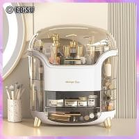 ราคา EBiSU กล่องเก็บเครื่องสำอางหรูหราเบาๆแก้วสกินแคร์ลิปสติกเครื่องประดับมาส์กหน้าเดสก์ท็อปกันฝุ่น ABS ชั้นวางของความจุสูง (20722605033)