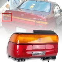 ราคา ไฟท้าย รุ่น โตโยต้า โคโรล่า TOYOTA COROLLA AE100 AE101 AE102 ปี 1992 1996 สามห่วง ข้างซ้าย รวมชุดหลอดไฟ และสายไฟ สีส้ม แดง (1084336351)