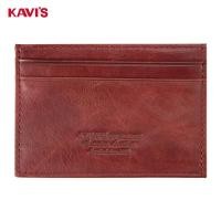 ราคา กระเป๋าสตางค์ใส่บัตรได้ ใบสั้น กระเป๋าสตางค์KAVI S กระเป๋าสตางค์หนังแท้หนังวัว กระเป๋าหนังวัว 100 K1022 (20079698202)