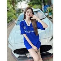 ราคา มินิเดรส OVER SIZE สกรีนลายสุดฮิต อก44 ยาว29 ผ้าวุลเวฟ (21046547664)