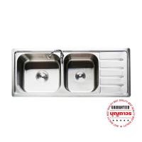 ราคา GRACE ซิงค์ฝัง 2 หลุมมีที่พักขวา รุ่น G 1B 1M (17656805516)