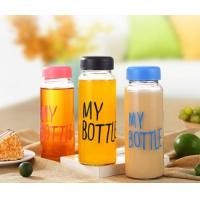 ราคา กระบอกน้ำใส กระบอกใส่น้ำ ขวดน้ำพลาสติก ขวดใส ขวดน้ำหลายสี ขวดน้ำ my bottle (10523101941)