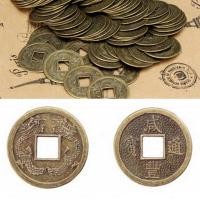 ราคา เหรียญโบราณจักรพรรดิตะวันออกนำโชคฮวงจุ้ยจีน100ชิ้น (20294166018)