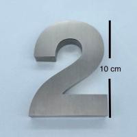 ราคา ตัวเลขสแตนเลส ขนาด 10 cm หนา 1 5 cm ป้ายบ้านเลขที่ ทำจากสแตนเลส304แท้ (4344302043)
