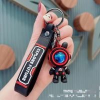 ราคา พวงกุญแจ YS58 ชุดอวกาศ พวงกุญแจกระเป๋า การ์ตูนน่ารักๆ ของสะสม หมีนักบินอวกาศ หมีอวกาศ (20170152954)