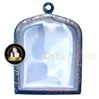 ราคา กรอบพระสำเร็จรูป งานสแตนเลสลายไทย ทรงปุหนังอยุธยา รหัส 2075 (20855813462)