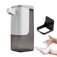 ราคา Automatic Soap Dispenser Wall Mount Touchless LED Hand Soap Dispenser Self Adhesive 600ml Large Capacity Dish Soap Dispenser with 3 Levels Adjustable for Bathroom Kitchen calm (20575794214)