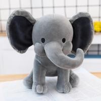 ราคา ตุ๊กตาตุ๊กตาหนานุ่มช้างสีชมพูเทาช้างนอนหมอนนุ่ม Comfort ช้างนุ่มของขวัญวันเกิด (21170769854)