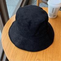 ราคา หมวกบักเก็ต กำมะหยี่ลูกฟูก สีพื้น มินิมอล bucket Ins ปรับขนาดได้ (20850839727)