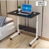 ราคา โต๊ะ โต๊ะคอม โต๊ะคอมข้างเตียง โต๊ะมีล้อเลื่อน ปรับความสูงได้ โต๊ะวางโน๊ตบุ๊ค โต๊ะทำงาน โต๊ะวางของอเนกประสงค์ โต๊ะหนังสือ โต๊ะไม้ (17732880624)