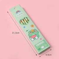 ราคา 6ด้าม กล่อง ดินสอดำ HB ดินสอดำ ดินสอไม้ ดินสอ ดินสอแฟนซี กล่อง6แท่ง (21021496077)