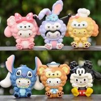 ราคา โมเดล ตุ๊กตาโมเดล Sanrio Set สุดน่ารัก เซต 6 ตัว (20628651916)