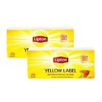ราคา Lipton Yellow Label Tea ลิปตัน ชาผง 2กรัม x 25ซอง 2กล่อง (601680518)