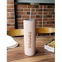 ราคา แก้วน้ำทรงกระบอก ฝาปิดแบบสไลด์ แก้วน้ำลายการ์ตูน แก้วทรงสูง กระบอกน้ำ แก้วน้ำสแตนเลส สูญญากาศ เก็บความร้อน เย็น พร้อมหลอด (5032128063)