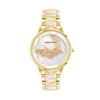 ราคา Anne Klein AK 4006IVGB นาฬิกาข้อมือผู้หญิงสีทอง (19489182189)