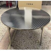 ราคา สแตนเลสชิ้นเดียวพับโต๊ะกลมสแตนเลสพับตารางสแตนเลสพับโต๊ะกลมห้องครัวโต๊ะปฏิบัติการ (20941979380)