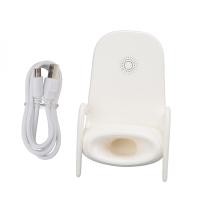 ราคา Wireless Charging Stand Chair Amplifier Wireless Charger for IOS for Android for Samsung Mobile PhoneWhite (19988480120)