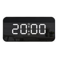 ราคา นาฬิกากระจก นาฬิกาติดผนังดิจิตอลตั้งโต๊ะไฟ LED Clock นาฬิกาดิจิตอล นาฬิกาปลุกหน้าปัดกระจก นาฬิกาปลุกตั้งโต๊ะ นาฬิกาปลุก 3in1 มินิมอล (20800831364)