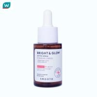 ราคา Smooto สมูทโตะ ไบรท์ แอนด์ โกลว์ แอคทีฟ เซรั่ม 30มล (18558609559)