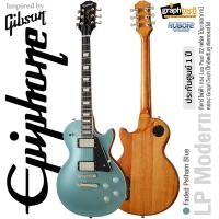 ราคา Epiphone Les Paul Modern กีตาร์ไฟฟ้า ทรง Les Paul 22 เฟรต ไม้มะฮอกกานี เคลือบเงา หย่อง GraphTech ปิ๊กอัพฮัมคู่ ProBucker Humbucker ตัดคอยล์ได้ ประกันศูนย์ 1 ปี (12329938098)