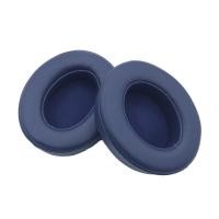 ราคา ฟองน้ำครอบหูฟังระบายอากาศนุ่มหนัง2ชิ้นสำหรับ Beats Studio 2 3สี สีน้ำเงินเข้ม (20368832980)