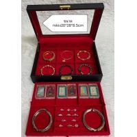 ราคา กล่องใส่เครื่องประดับ1 ชั้น ขนาดใหญ่ ขนาด 8 x 11 x 2นิ้วใส่สร้อยคอ (16603205544)