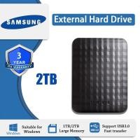 ราคา SAMSUNG external hard disk 2TB 1TB ฮาร์ดดิสก์ hdd external USB3 0 2 5 ที่เก็บข้อมูลแบบพกพา รับประกัน 3 ปี (20801290193)