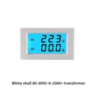 ราคา แรงดันไฟฟ้า AC และแอมป์มิเตอร์ดิจิตอลจอแสดงผล220Vเครื่องมือทดสอบแรงดันไฟฟ้าและกระแสหน้าจอคู่ (14465803741)