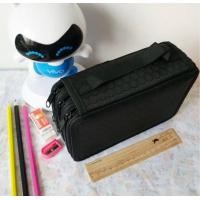 ราคา พร้อมส่งกล่องดินสอ กระเป๋าดินสอ3ชั้น 3ซิป (2612878086)