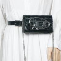 ราคา NALLCHEER Diesel bag กระเป๋าคาดเอวของผู้หญิงกระเป๋าทรงสี่เหลี่ยมขนาดเล็กหนัง PU กระเป๋าสายโซ่สะพายไหล่สีแบบแฟชั่นดีไซน์เฉพาะ (19122677381)