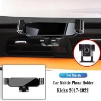 ราคา ที่วางโทรศัพท์ในรถยนต์สำหรับ Nissan Kicks 2017 2022 Gravity Navigation Bracket ขาตั้ง GPS Air Outlet คลิปหมุนได้รองรับอุปกรณ์เสริม (16462948691)